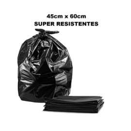 Bolsa Residuos Reforzada Ad Negro 45x60