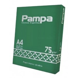 Resma Papel A4 75gr Pampa