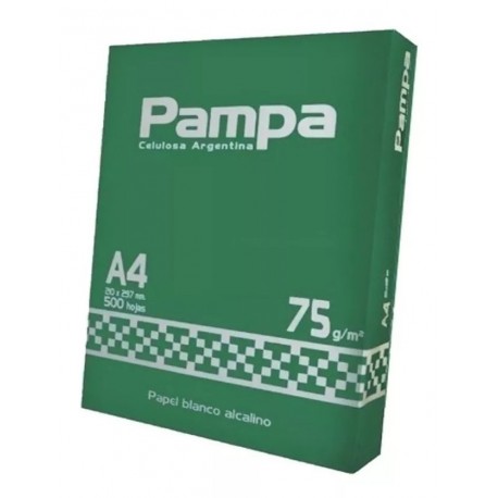 Resma Papel A4 X 75gr Pampa
