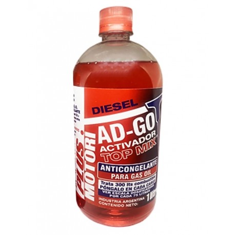 Antigongelante Para Gasoil Top Mix Ad-go  X 1lt