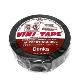 Cinta Vini-tape Pvc 10mt. Negra