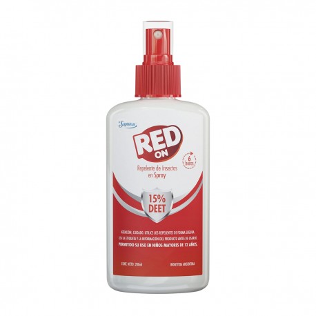 Repelente Spray 200ml Red On | Rojo