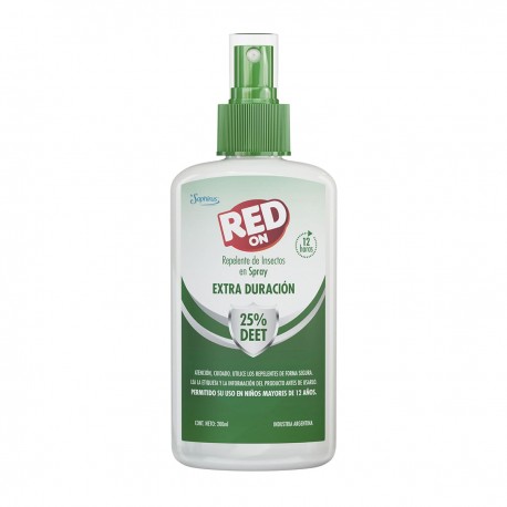 Repelente Spray 200ml Red On Extra Duracion | Verde